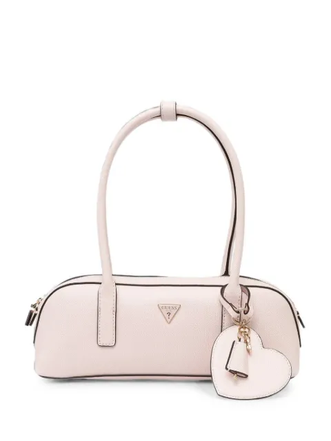 GUESS USA Isobel logo-plaque heart-charm tote bag Pink HWBG9932080