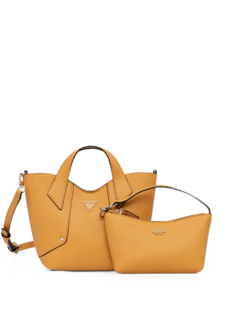 GUESS USA Darcy logo-plaque tote bag Orange HWBG9914750