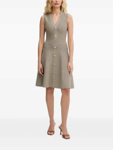 GUESS USA ribbed-knit sleeveless midi dress Green W6GK53Z0658
