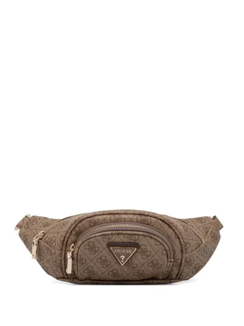 GUESS USA Latona monogram-print belt bag Neutrals TWHB9211080