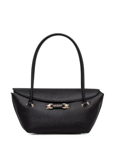 GUESS USA Sophia logo-plaque pebbled-effect tote bag Black HWBG9913080
