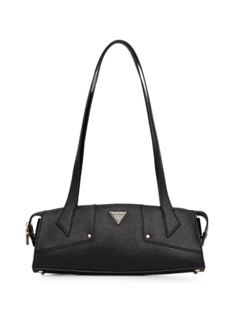 GUESS USA Darcy logo-plaque pebbled tote bag Black HWBG9914080