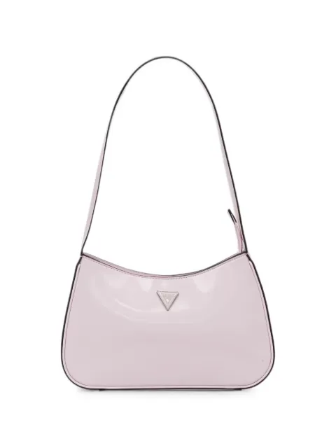 GUESS USA Arnela logo-plaque shoulder bag Pink HWNY9723170