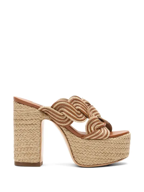 Casadei Thaiti platform pumps Neutrals 1M572B1201TAHTI