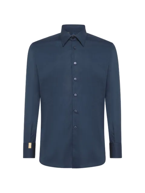 Billionaire slim-fit shirt Blue O19CMRP1045BTE002N