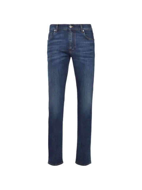 Billionaire embroidered jeans Blue I19CMDT1493BTE001N
