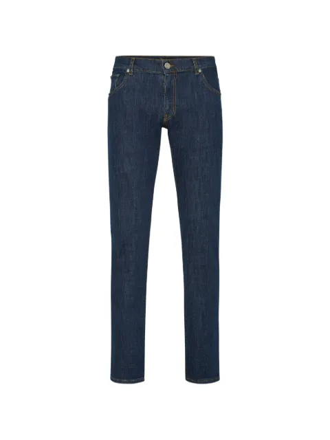 Billionaire Super Straight Cut Logos jeans Blue O19CMDT1803BTE001N
