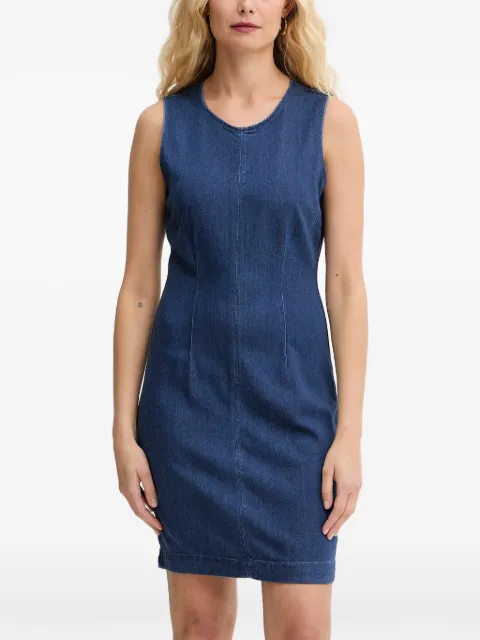 GUESS USA sleeveless panelled mini dress Blue W6GK55D0861