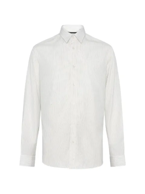 Low Brand striped shirt White LC26003Z184