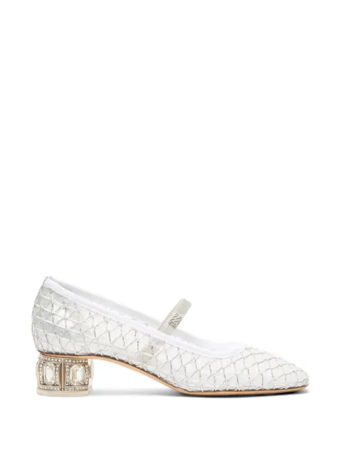 Casadei Belle Epoque heeled pumps Silver 1F050B0301C2935