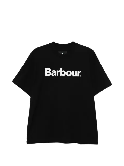 Barbour logo-print T-shirt Black MTS1406