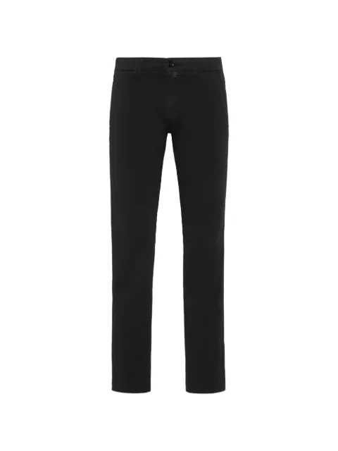 Billionaire embroidered chinos Black IADCMRT1337BTE004N