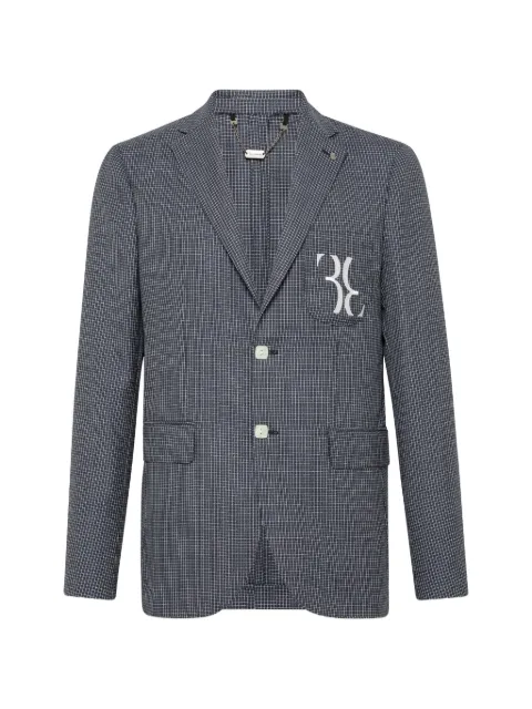 Billionaire Double B monogram blazer Blue I19CMRF0808BTE004N