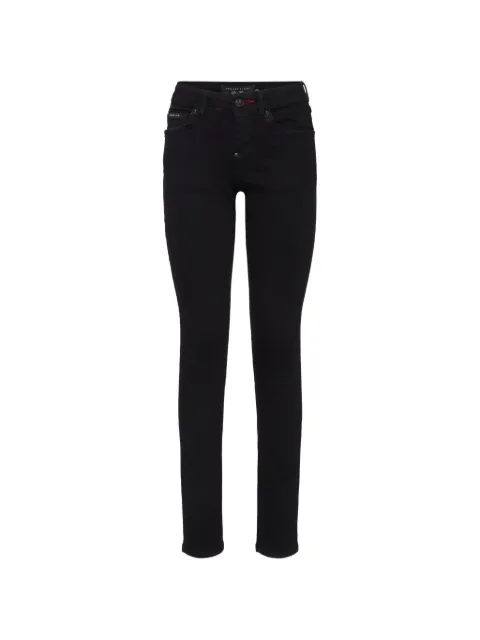 Philipp Plein slim-fit jeans Black S20CWDT1313PDE004N