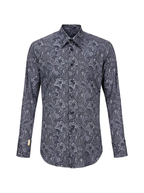 Billionaire paisley-print shirt Black O18CMRP0720BTE002N