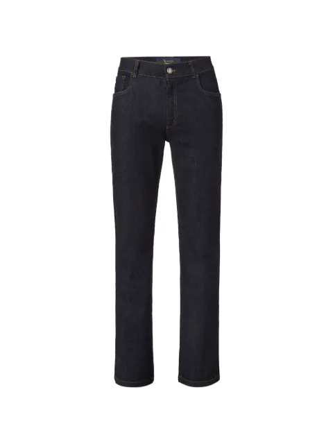 Billionaire logo-detail regular-fit jeans Blue B19CMDT1382BTE001N