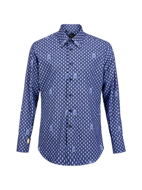 Billionaire Gabriel shirt Blue MRP0576BTE002N
