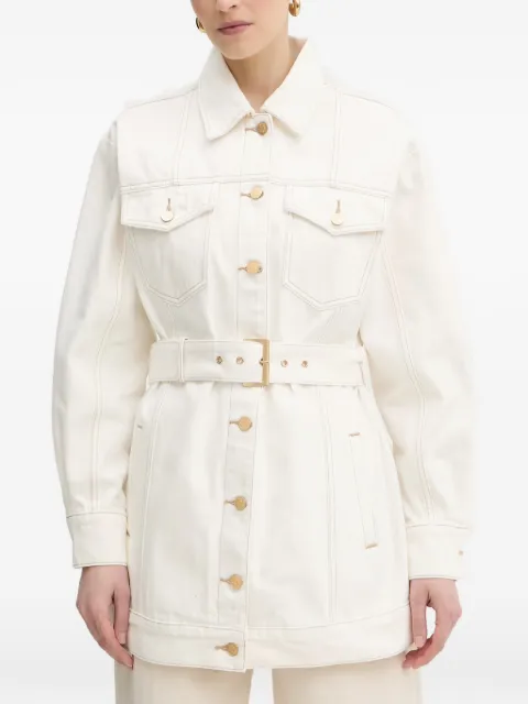 Armani Exchange belted denim jacket White XW002254AF21335