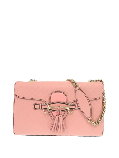 Gucci Pre-Owned 2000-2015 Medium Microguccissima Emily shoulder bag Pink 35GO4SD6ENKBNRQ7