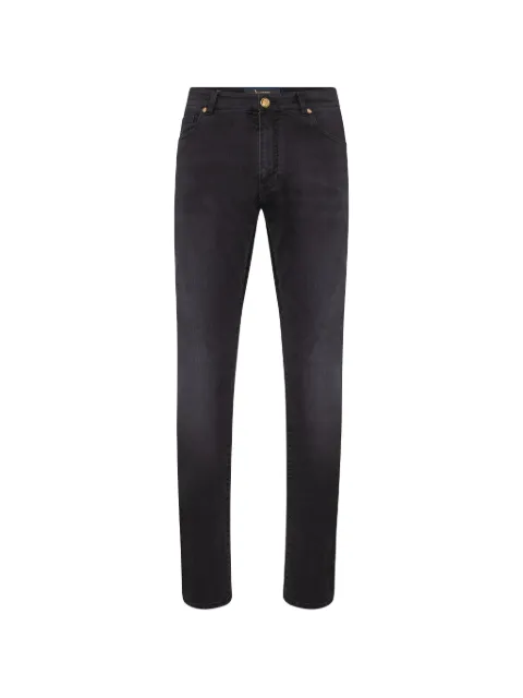 Billionaire Members Only straight-cut jeans Black I19CMDT1475BTE001N
