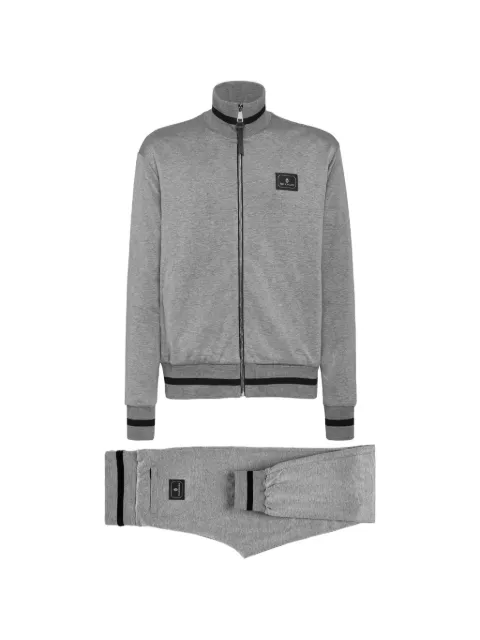 Billionaire stripe-detail tracksuit Grey OAACMJJ0292BTE011N