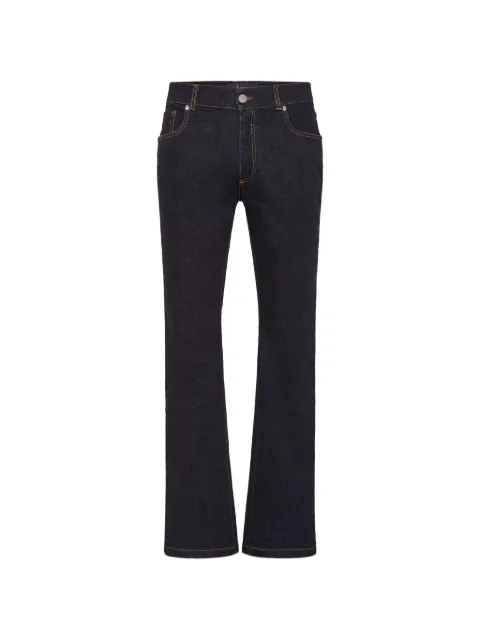 Billionaire palm embroidery regular fit jeans Blue I19CMDT1502BTE001N