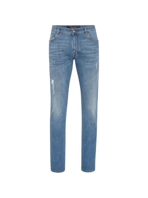 Billionaire logo-detail jeans Blue B19CMDT1372BTE001N
