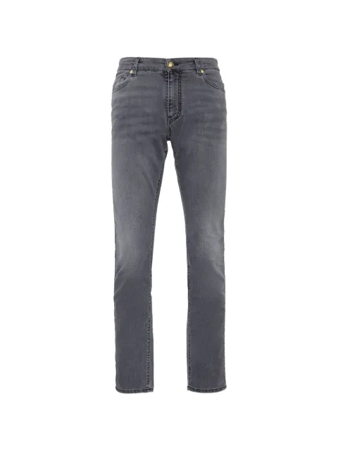 Billionaire logo straight trousers Grey B19CMDT1371BXV001N
