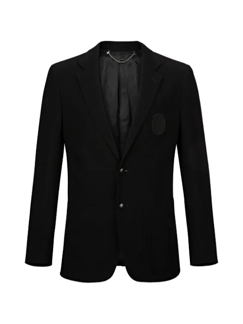 Billionaire Fabian cotton blazer Black B18CMRF0304BTE004N