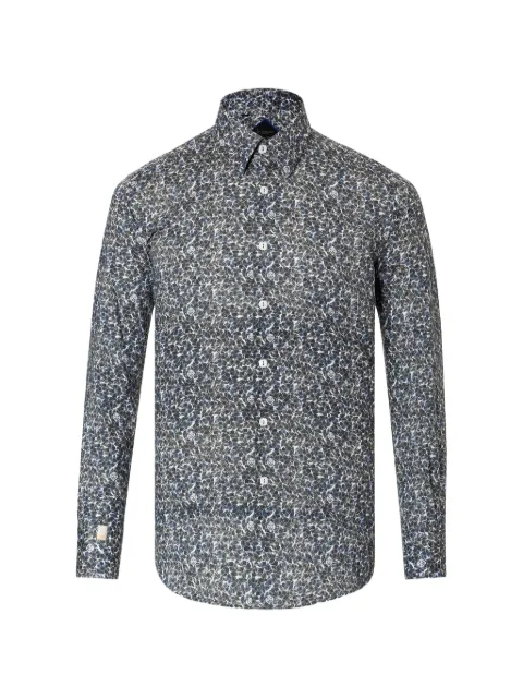Billionaire Jason floral print shirt Grey B18CMRP0420BTE002N