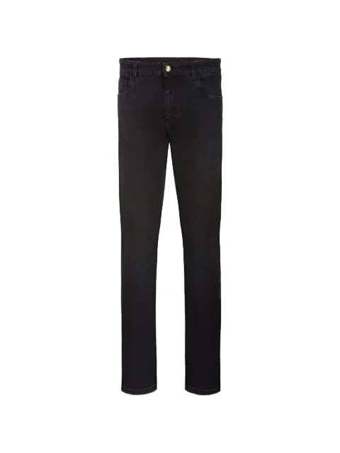Billionaire embroidered jeans Black O18CMDT1206BXV001N