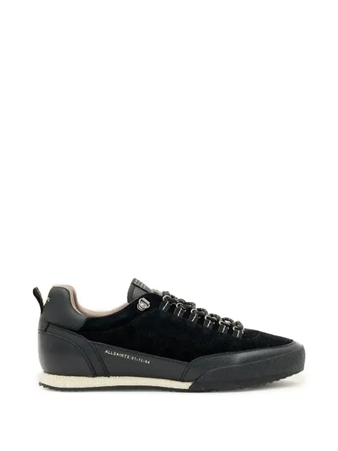 AllSaints Harri suede panelled sneakers Black M006FE