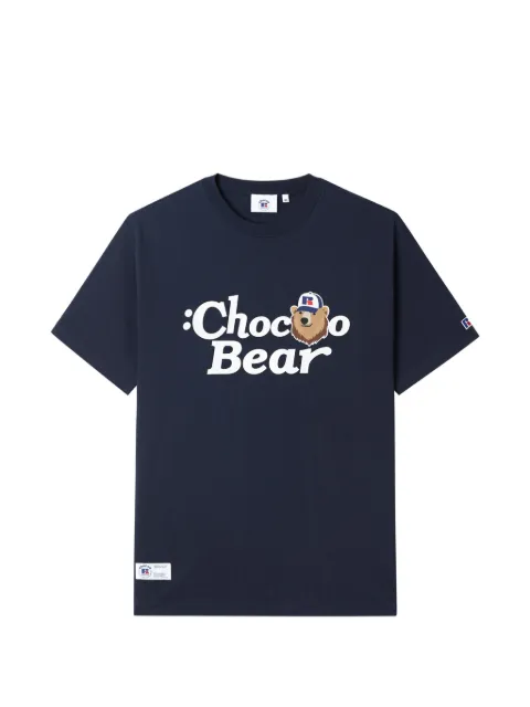CHOCOOLATE bear-motif T-shirt Blue B1XTEM00721X