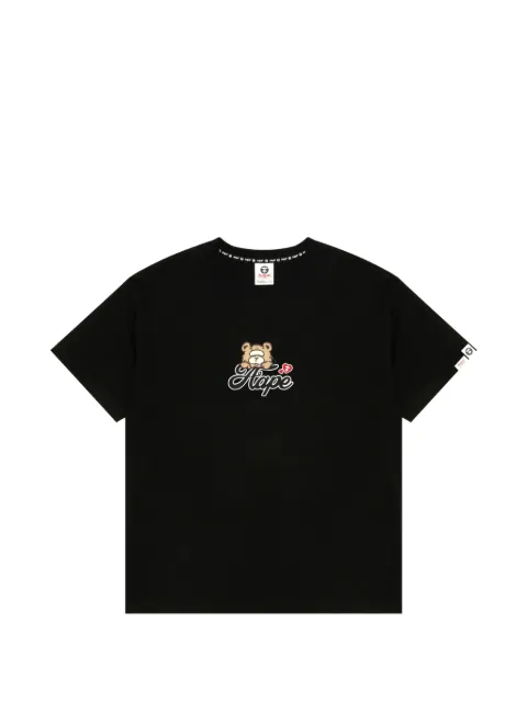 AAPE BY *A BATHING APE® graphic-print T-shirt Black ATE1905XXQ