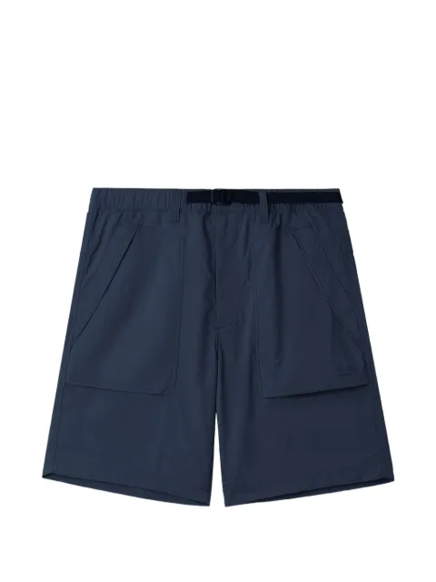 CHOCOOLATE belted logo-patch shorts Blue B1XSPM00839X