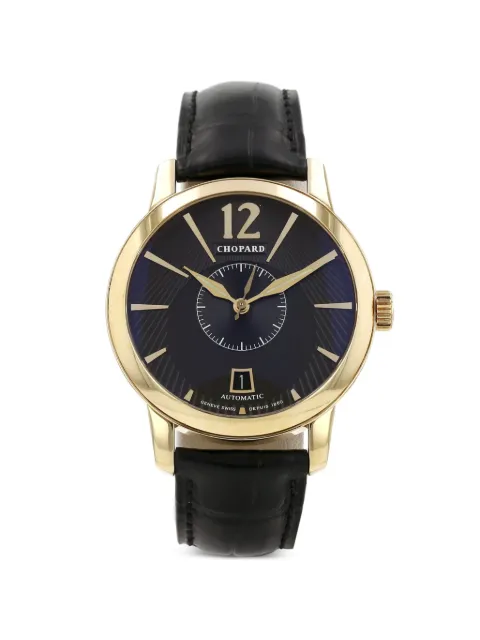 Chopard Pre-Owned 2010s L.U.C Twin 38mm watch Black 428643