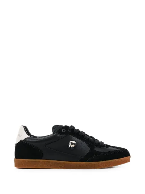 Karl Lagerfeld Ikon NFT Kandidate lace-up leather sneakers Black KL63833N300