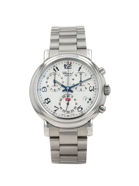 Chopard Pre-Owned 2010 Chopard Mille Miglia in stainless steel 39mm watch White 418188