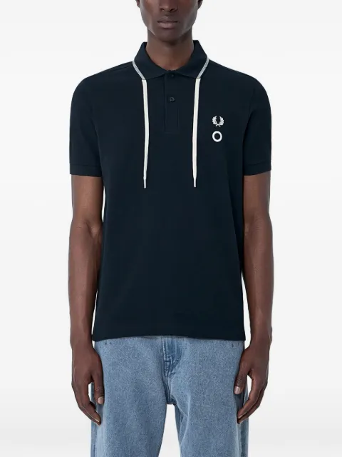 Fred Perry x Craig Green drawstring polo shirt Black SM2118102