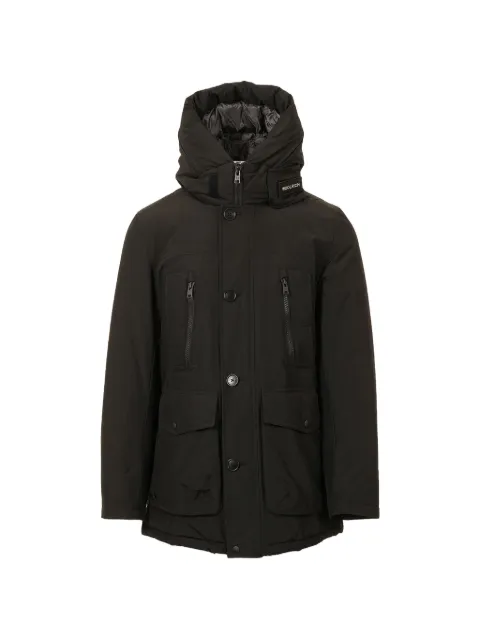 Woolrich hooded zip jacket Black CFWOOU0866MBUT0001BLK