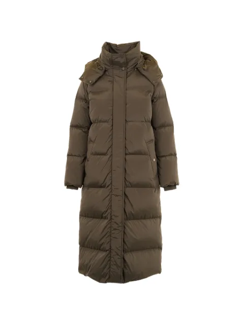 Woolrich hooded padded coat Green CFWWOU2108FBUT1148614