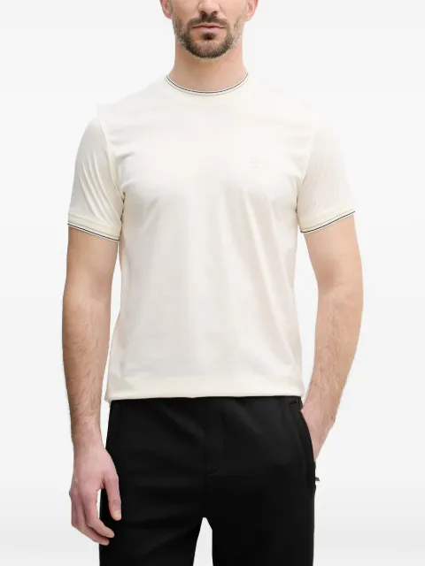 Karl Lagerfeld logo-embroidered T-shirt Neutrals 755003562200