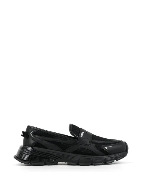 Karl Lagerfeld Orion logo-plaque loafers Black KL55511