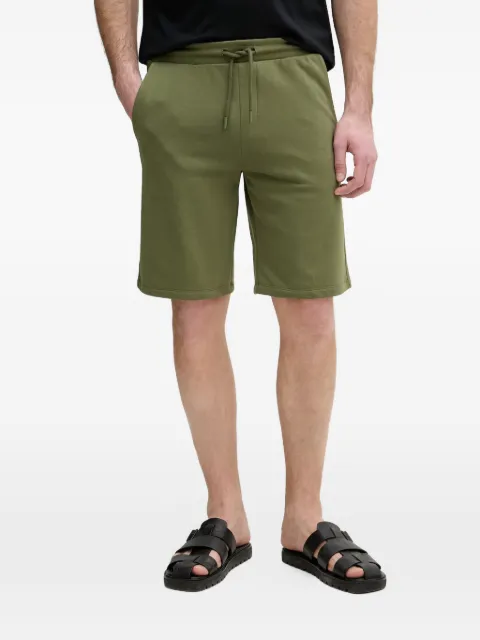 Karl Lagerfeld logo-embroidered drawstring shorts Green 705019562900