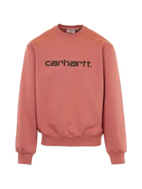 Carhartt WIP logo sweatshirt Pink I0305462DGXX