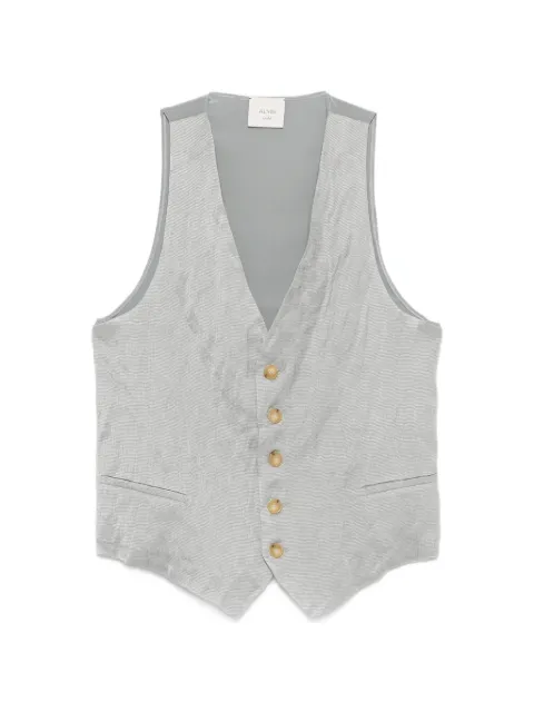 Alysi button-fastening waistcoat Grey 116258P6204