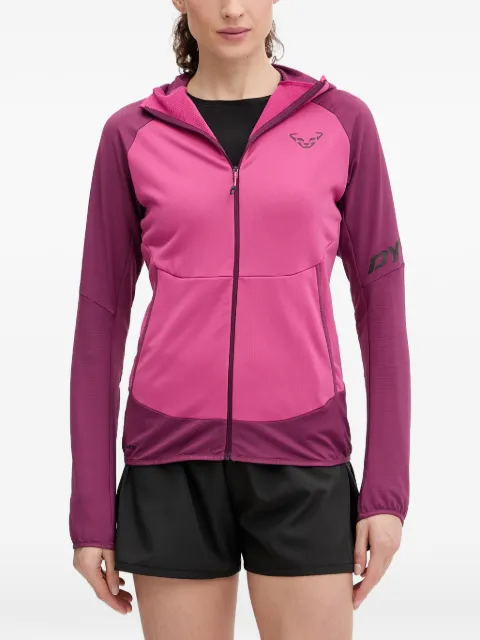 DYNAFIT Transalper Light Polartec logo-print hooded jacket Pink 80000071177