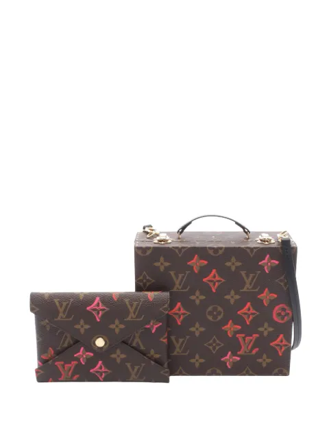 Louis Vuitton Pre-Owned 2010-2026 Monogram Fall In Love Mobile Box satchel Brown PC1MRN4UEKTXLGWG