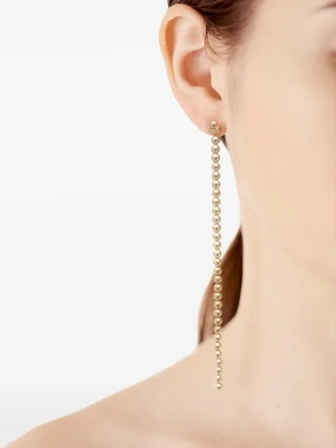 Shihara Node circle-shaped stud Gold 04601EY002
