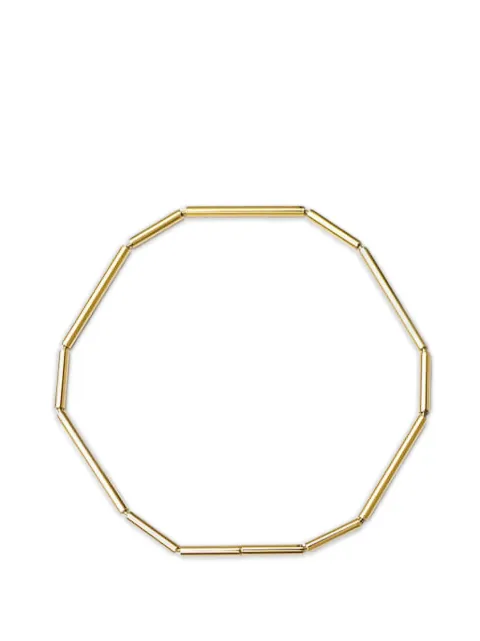 Shihara Construction Lines chain-link bracelet Gold 05802BY190